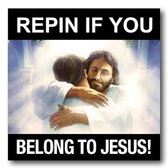 Repin if you belong to Jesus